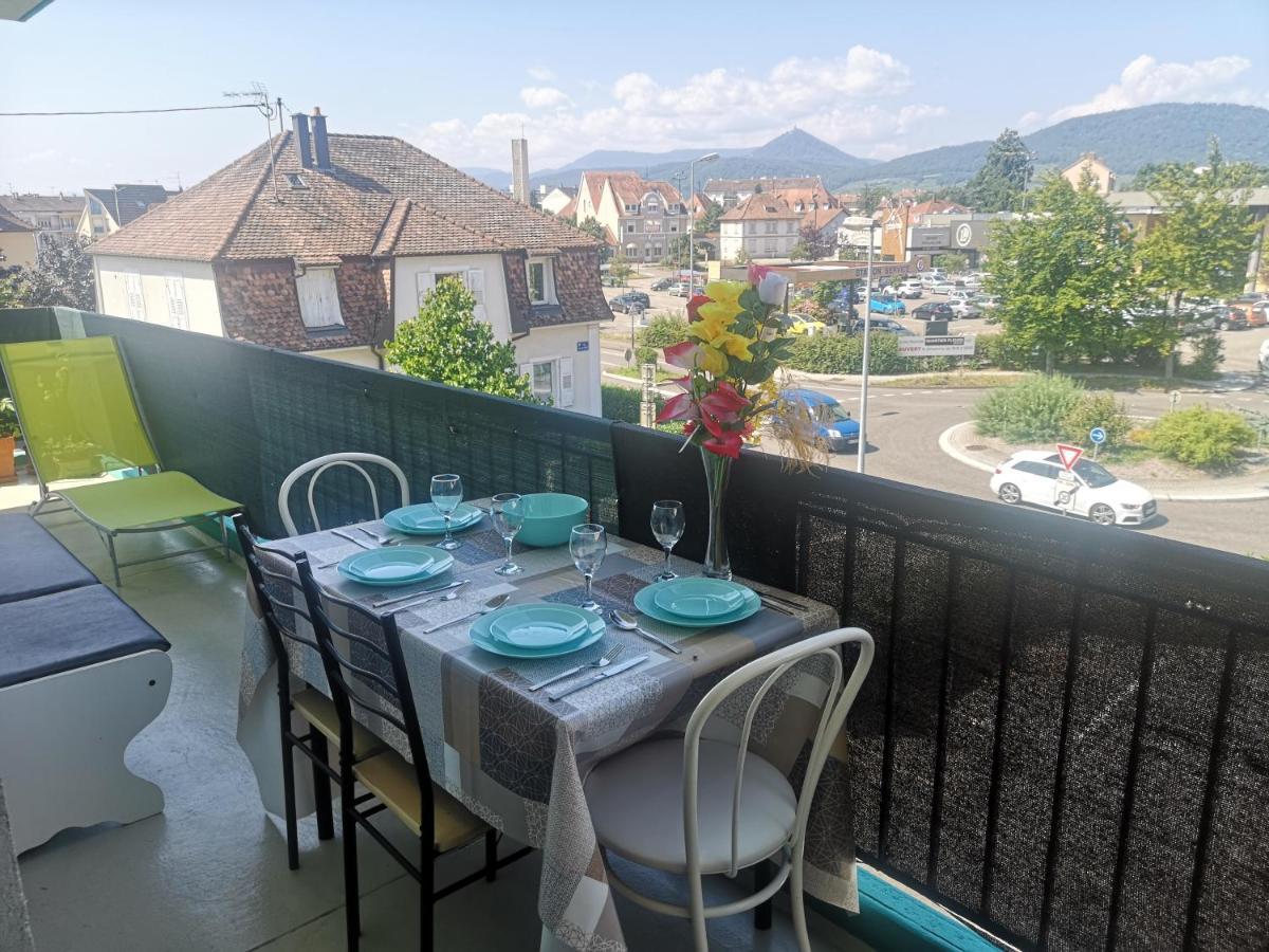 Bel Appartement, Grand Balcon Et Parking Prive Selestat Exterior photo